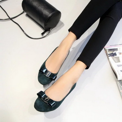 Ferragamo Shallow mouth stiletto heel Shoes Women--006